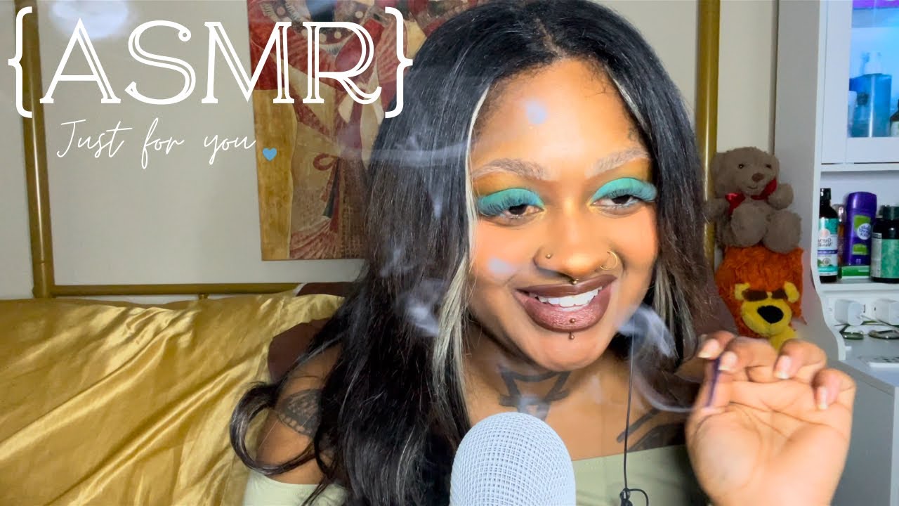 {ASMR} Smoke shesh/mouth sounds 💨 👄 #asmrsounds 