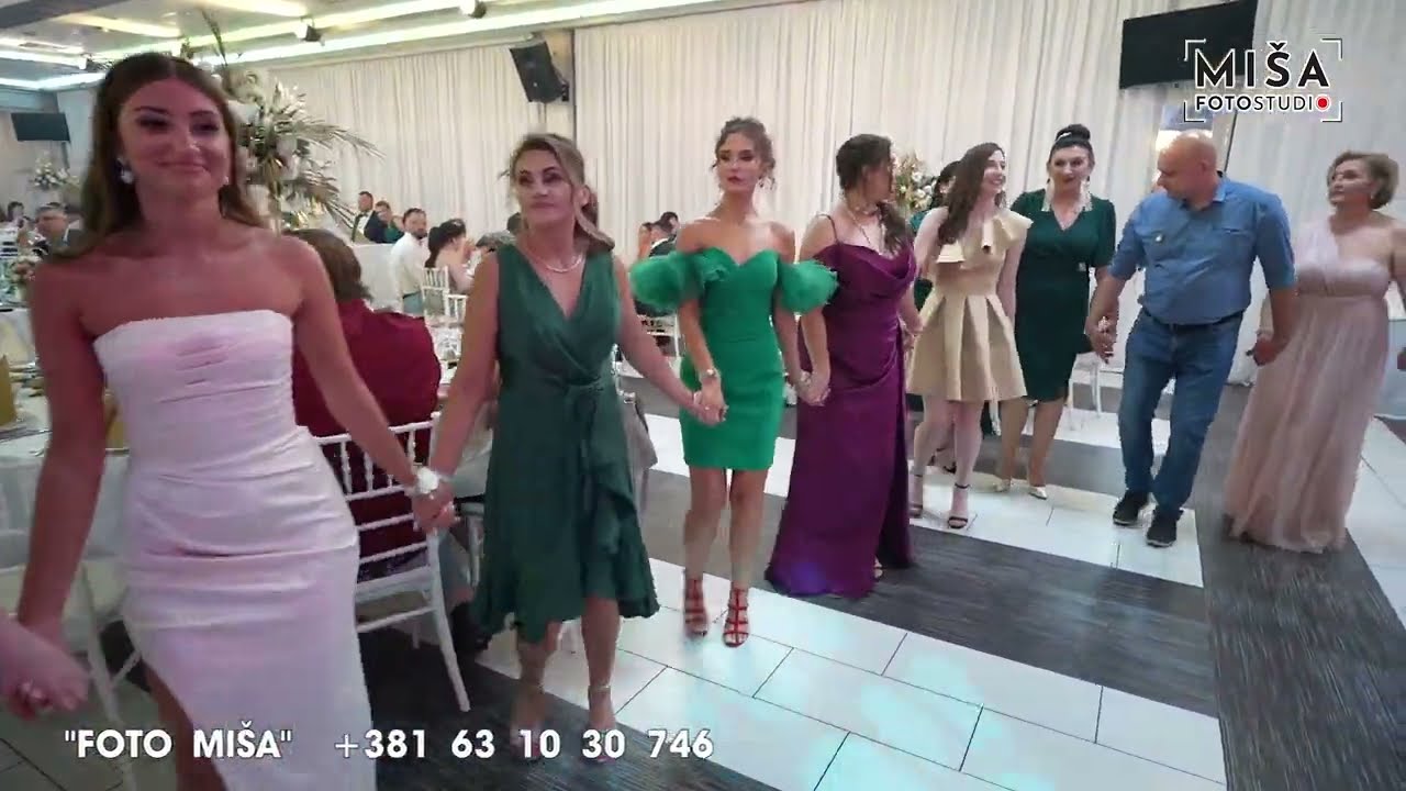 Zaigraše svatovi kolo-HIT ORKESTAR MOME KRSTIĆA-Svadba Sandre i Nikole (LIVE 2023)