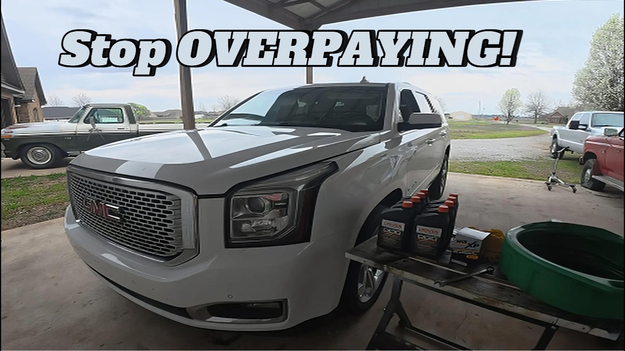 How to change oil on a 2017 GMC Yukon - Step by Step