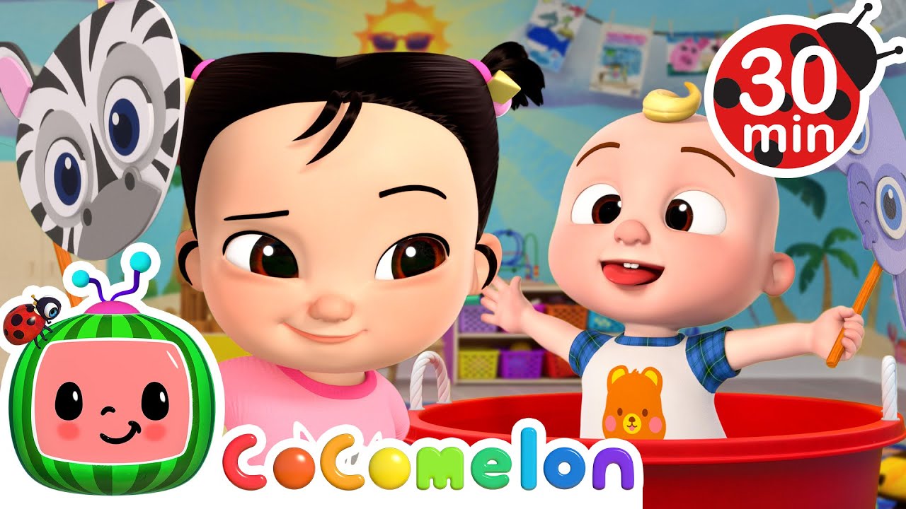 Peek-a-Boo with Animals! 🐵🐶 | CoComelon | Kids Songs & Nursery Rhymes