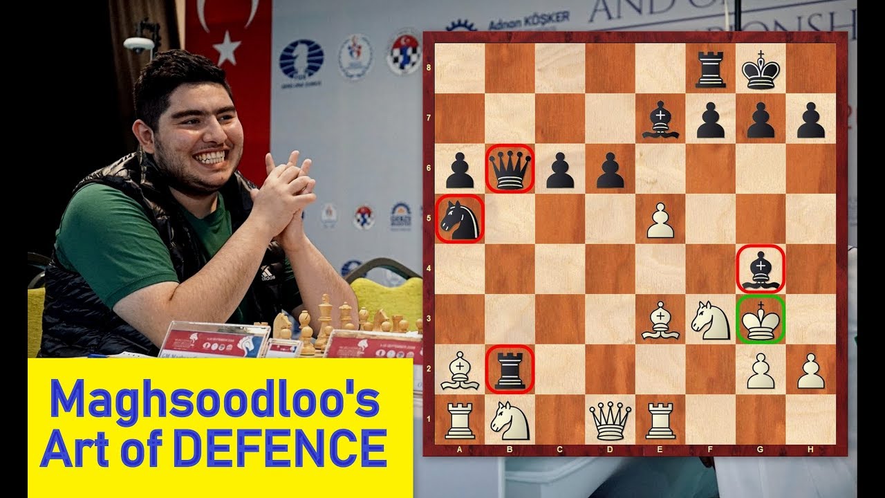 Maghsoodloo's art of Defence too much for Sindarov