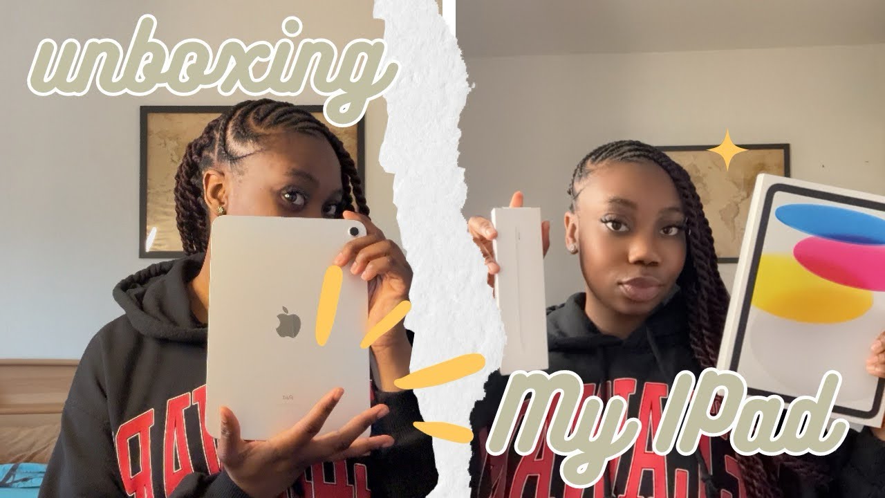 Silver IPAD unboxing | setup ! 10th gen & accessories @LilianOsavbie