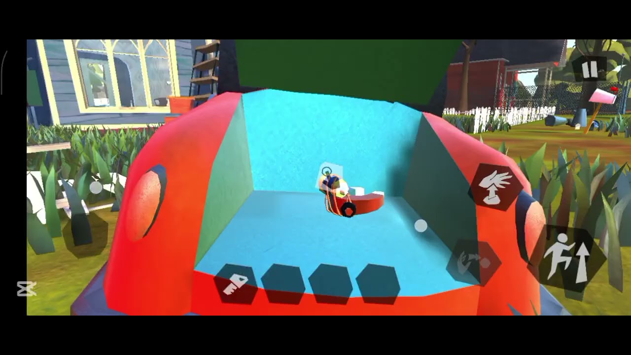 Παίζω Hello neighbor τρέχοντας