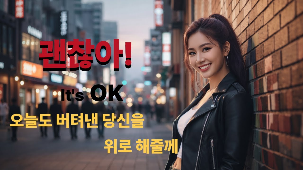 “괜찮아, It’s Okay
