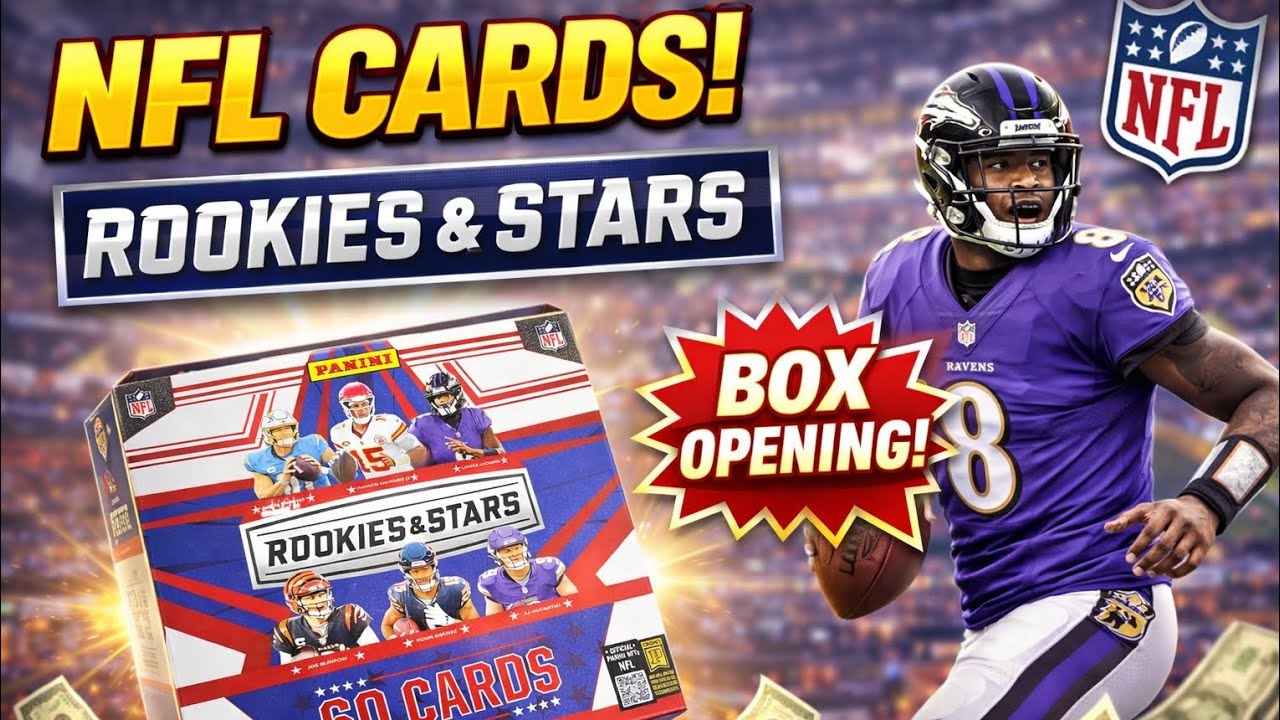 NFL Rookies & Stars Box Opening 🏈🔥