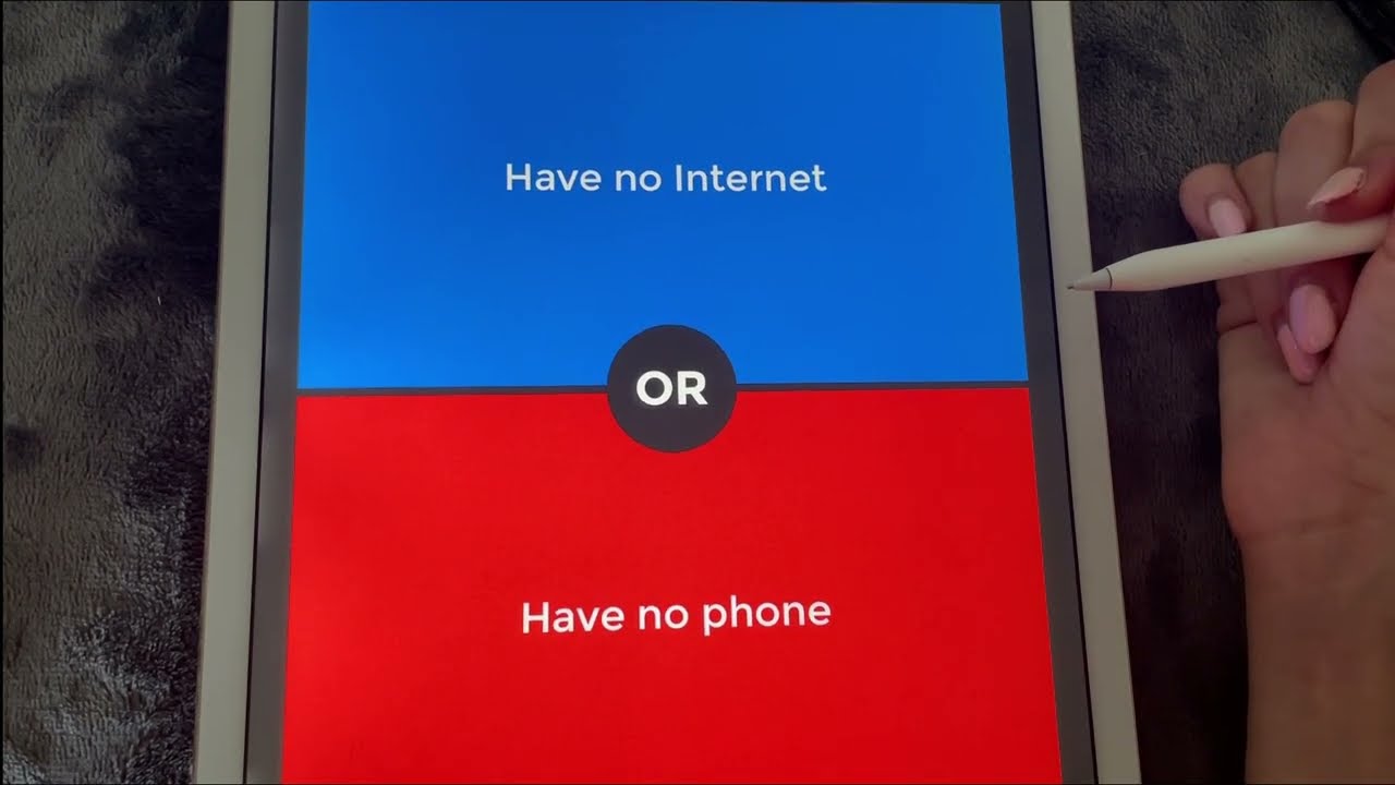 iPad ASMR - Let's PLAY would you Rather... - Clicky Whispers