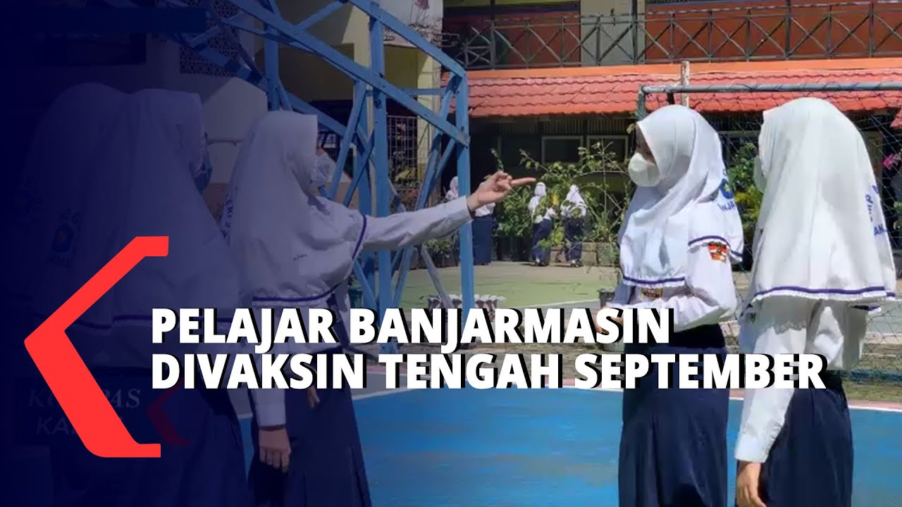 Siswa Akan Disuntik Vaksin di Awal Masuk Sekolah Pembelajaran Tatap Muka di Banjarmasin