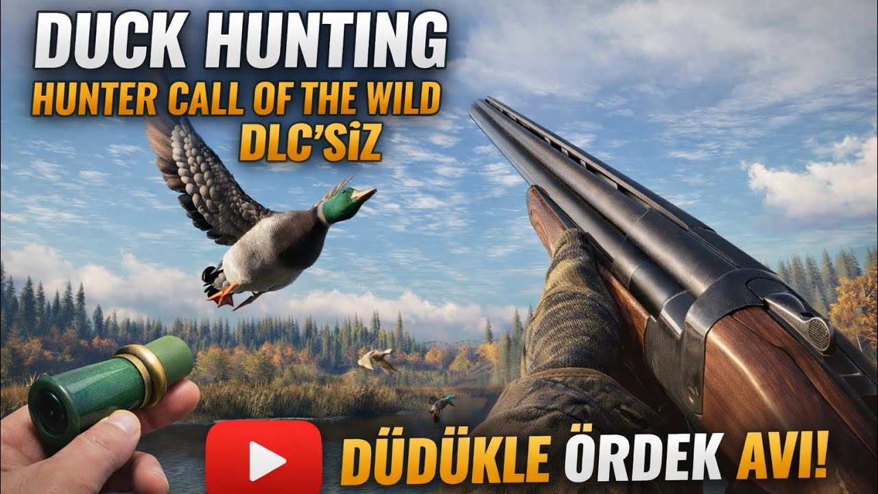 Çadır Yok, Sahte Ördek Yok! Düdükle Ördek Avı(Call Of The Wild)