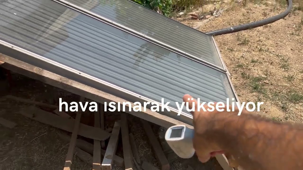 Güneş Enerjisi İle Yiyecek Kurutma Düzeneği