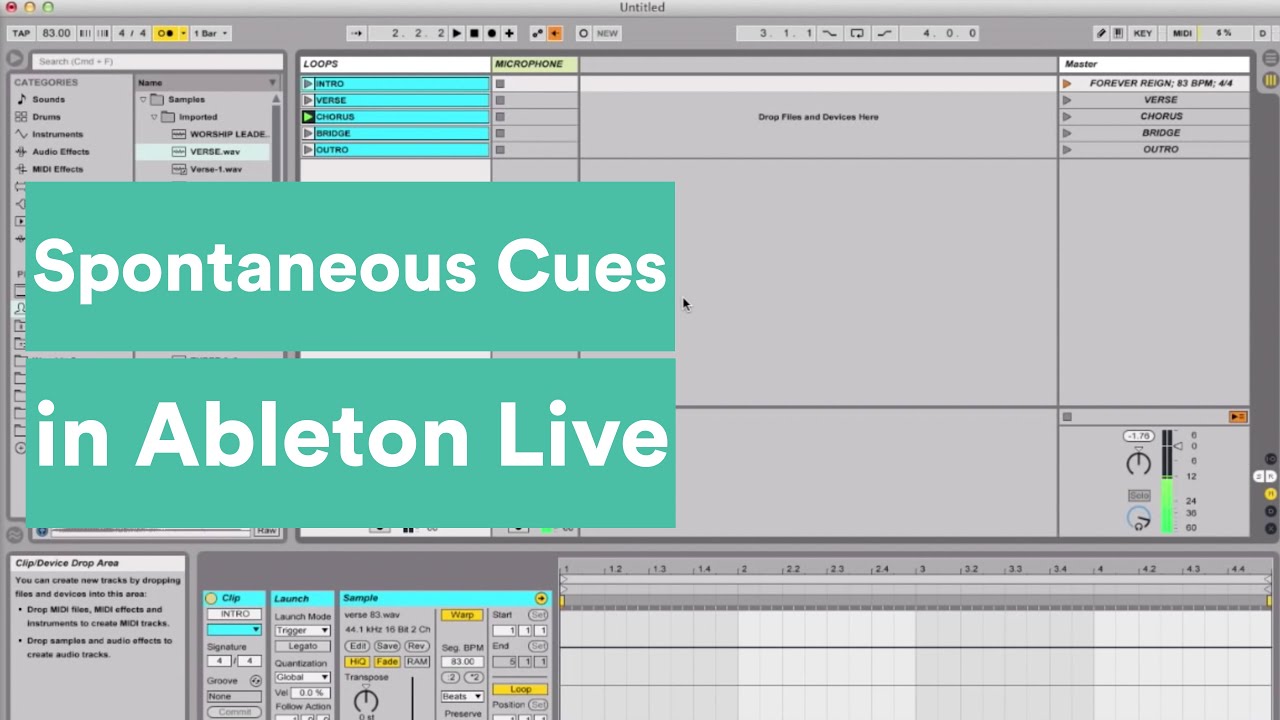 How to Be Spontaneous with Band Cues in Ableton