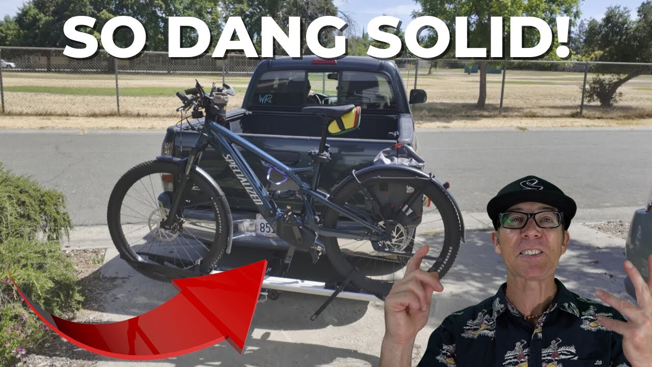Unbelievable 30 lb RACK that will carry a 100 lb Fat Tire E-Bike from Outfitr