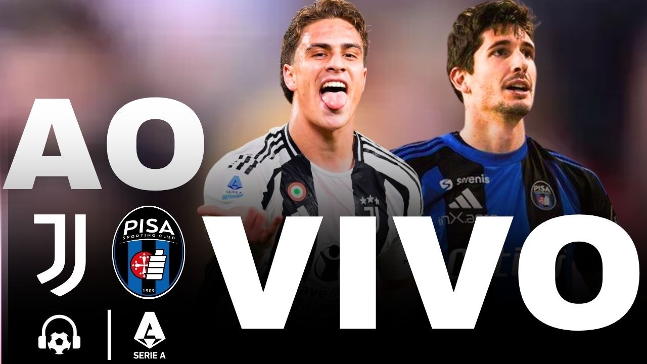 AO VIVO: JUVENTUS x PISA - NARRAÇÃO AO VIVO SEM DELAY COM FABÃO | SÉRIE A ITALIANA - 07/03