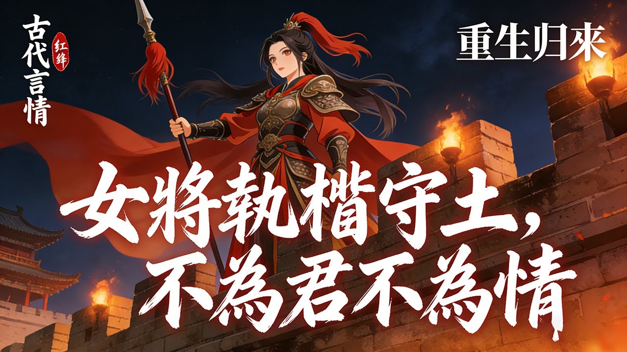 【古代言情】城門被攻破那日，身為守城將軍的相公居然跑了。我帶著將士們拼死一戰，好歹保住了城池。又過了三年，我帶人在邊境築起一道城墻，敵軍再難來犯。陛下大喜，封我為鎮 #小說 #古代言情 #有聲小說