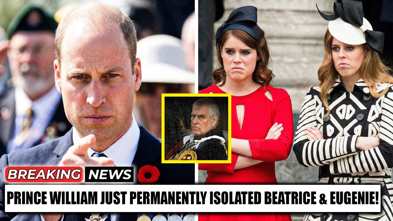 BREAKING: WIlliam BANNED Princess Eugenie And Beatrice From Royal Ascot Over Andrew