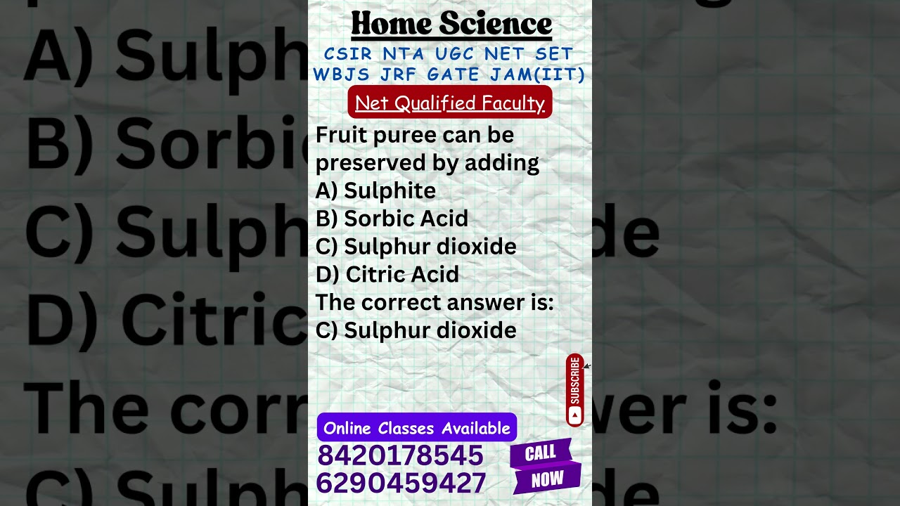 UGC NET Home Science I Net Qualified Faculty I Online Class Available 