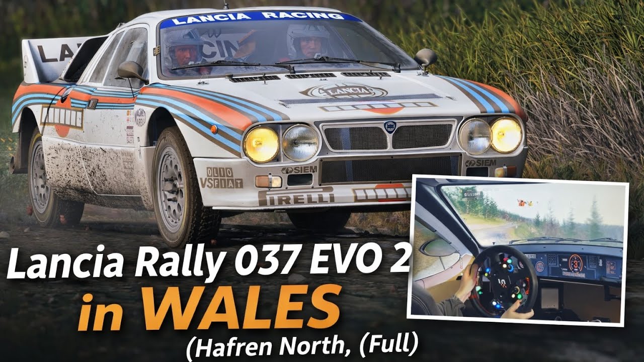 AC Rally - Lancia Rally 037 EVO 2 Gr.B at Hafren North Full