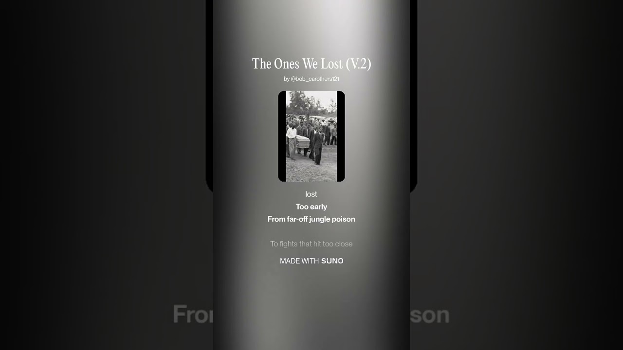 The Ones We Lost (V.2)