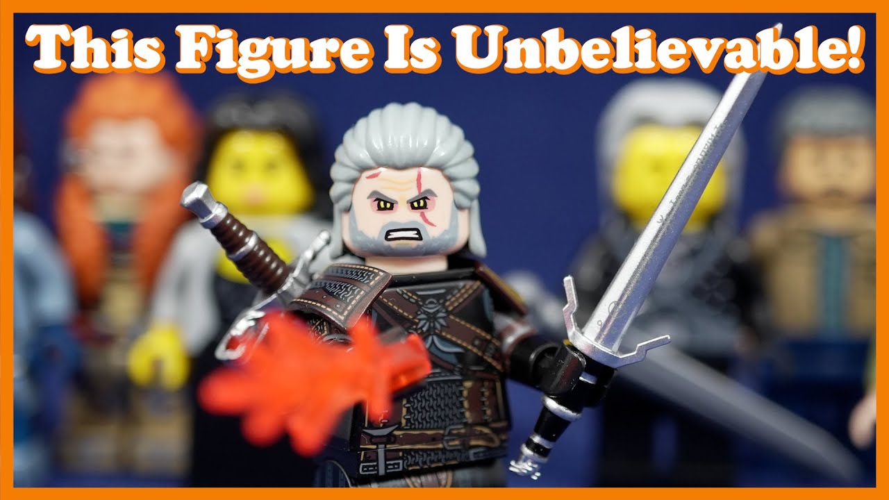 The Best Custom Lego Witcher Minifigure on the Market!