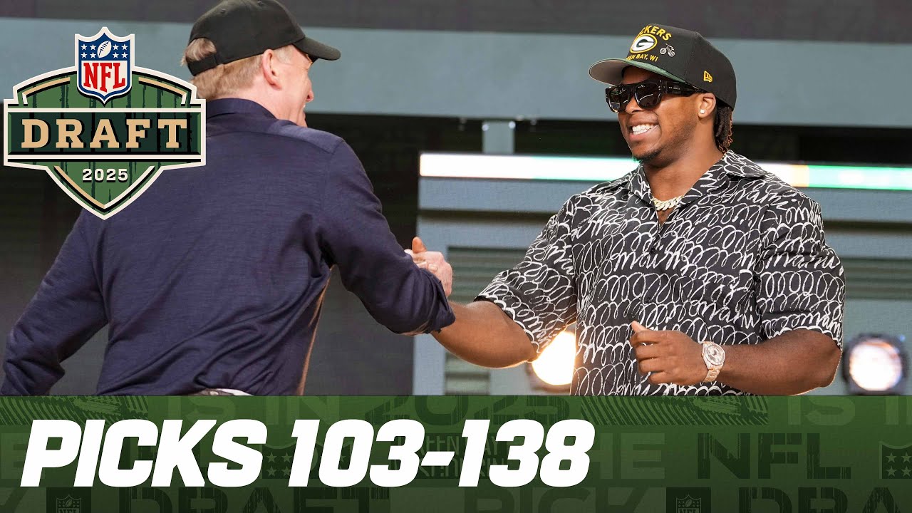 Round 4: 6 Running Backs Taken | 2025 NFL Draft