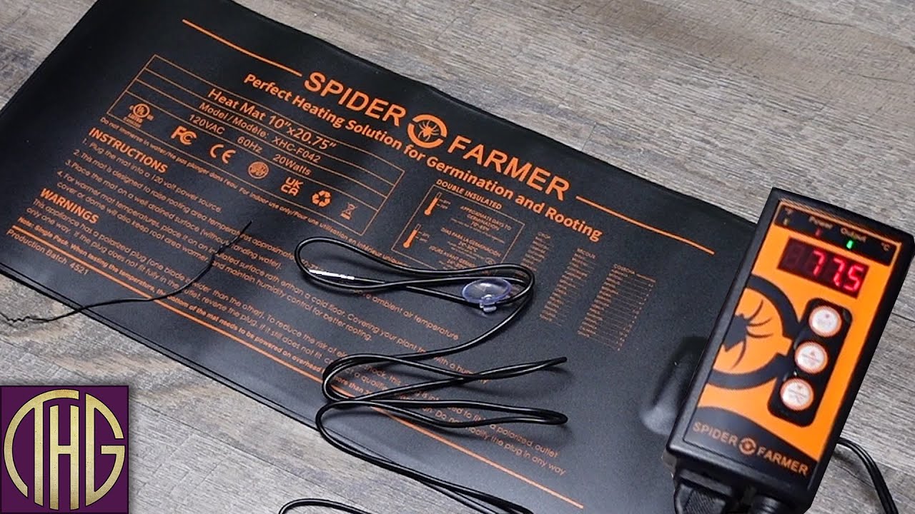 Распаковка Spider Farmer Heat Pat и контроллера!!