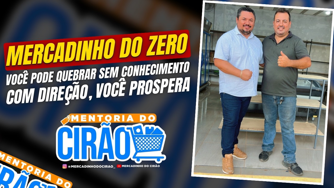 COMO MONTAR UM MERCADINHO DO ZERO COM POUCO INVESTIMENTO
