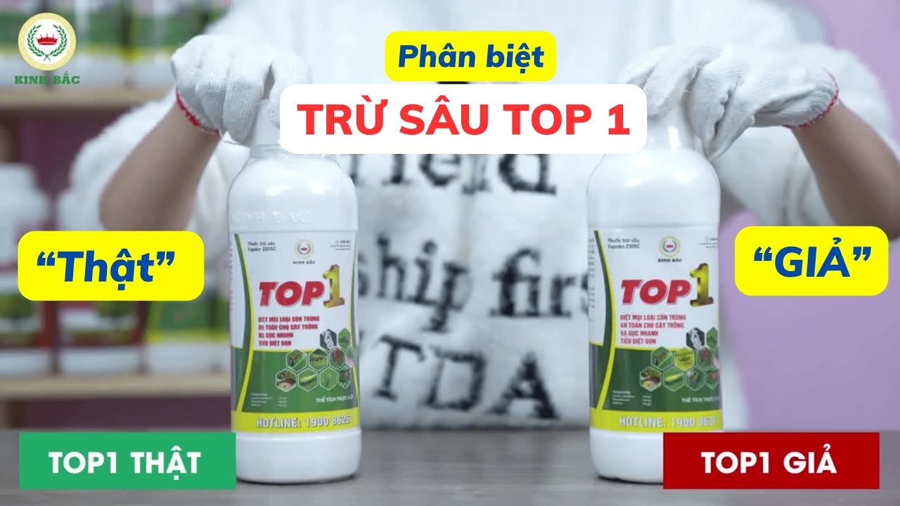 Phân biệt trừ sâu TOP 1 