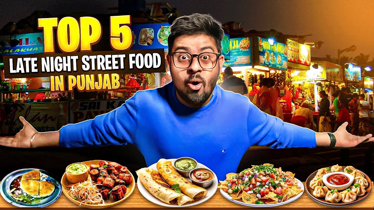 5 Best LATE NIGHT Street Food In PUNJAB 😍 Best Street Food | Street Food India