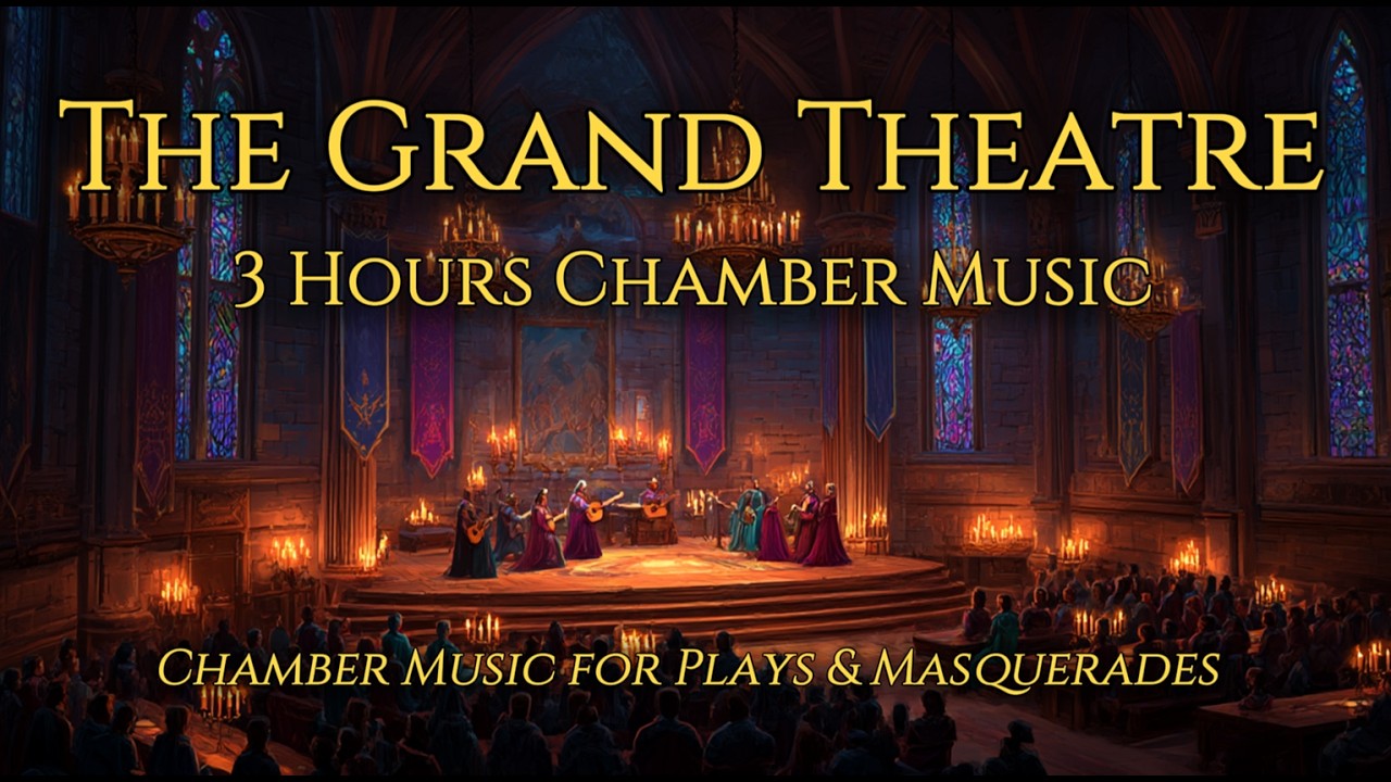 The Grand Theatre | Medeival Chamber Music Ambience (3 Hours)
