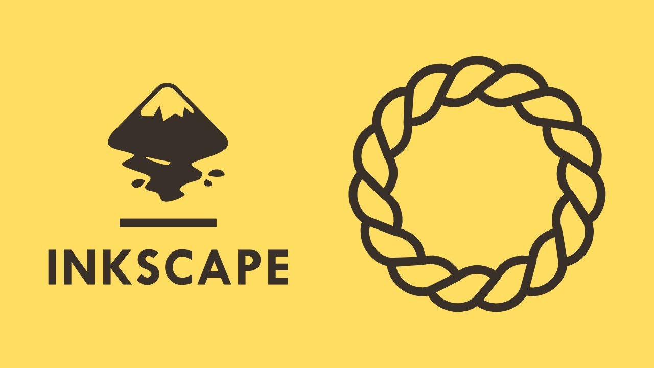 Braided Rope Design - INKSCAPE Tutorial by Royal Logos