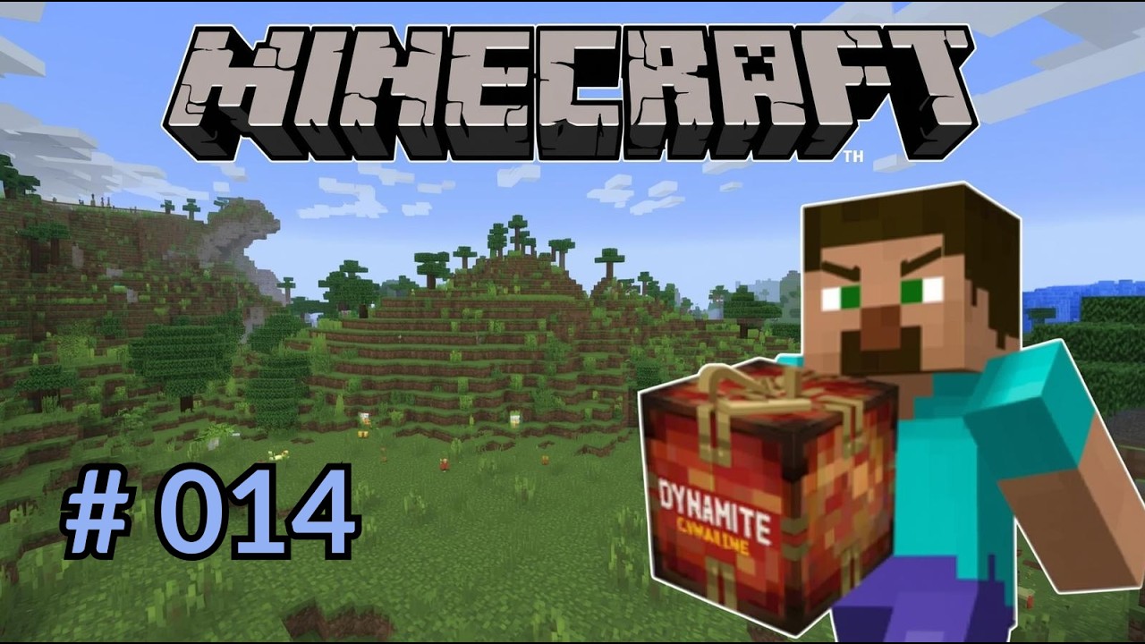Let's Play Minecraft #014  - Explosionen und Dynamit!