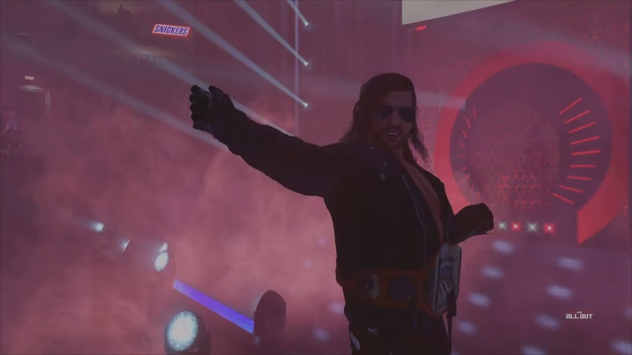 WWEUniverse 24: EPISODE 23 - AEW ALL OUT (1) -  Title vs Title - Kenny Omega vs Okada
