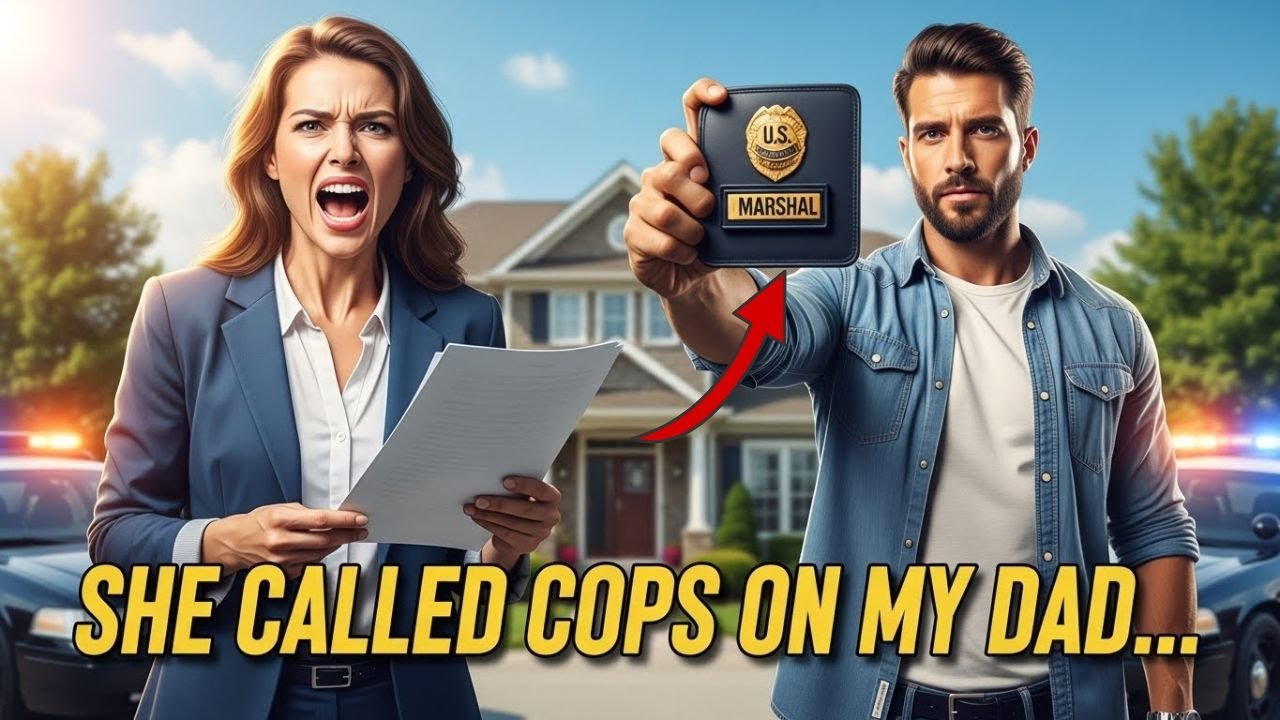 HOA Karen Called Cops To Evict My Dad    She Didn't Know What Was Coming