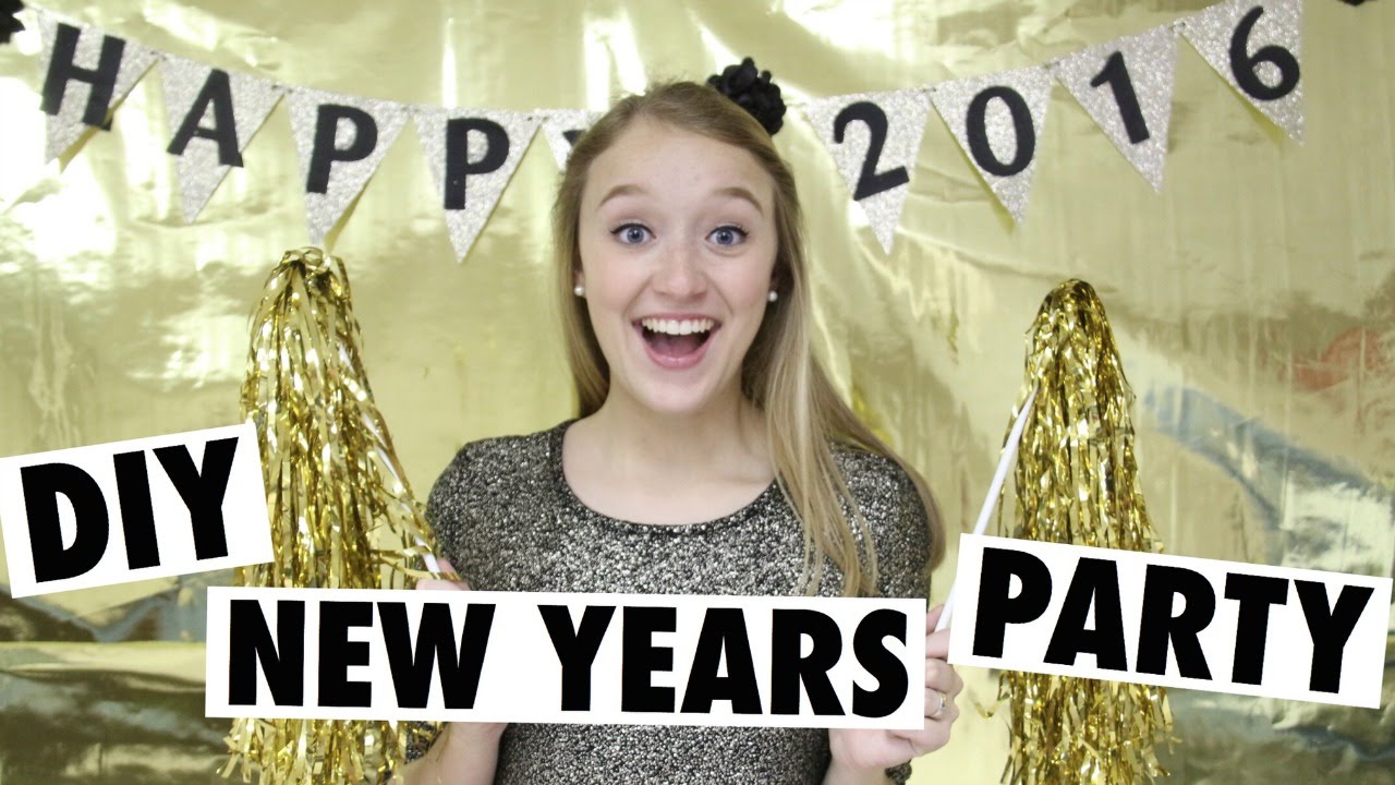 Easy DIY New Years Eve Party + Outfit Ideas!