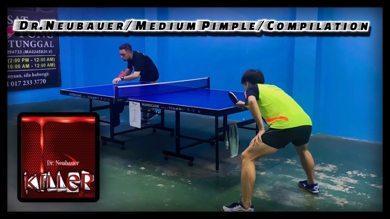 Dr. Neubauer Killer 1.8mm 🏓 : Shots & techniques compilation vs Pro player &ldquo;Brandon Fong&rdquo;