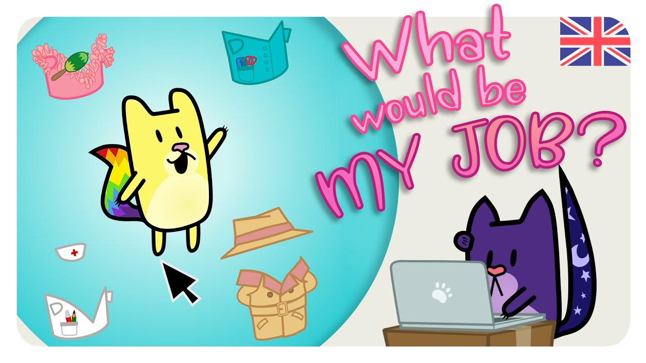 CHOOSE your PROFESSION 💜 What will be YOUR JOB? ⚙️EDUCATIONAL VIDEO for KIDS 🌈GatoRainbow & GataMoon