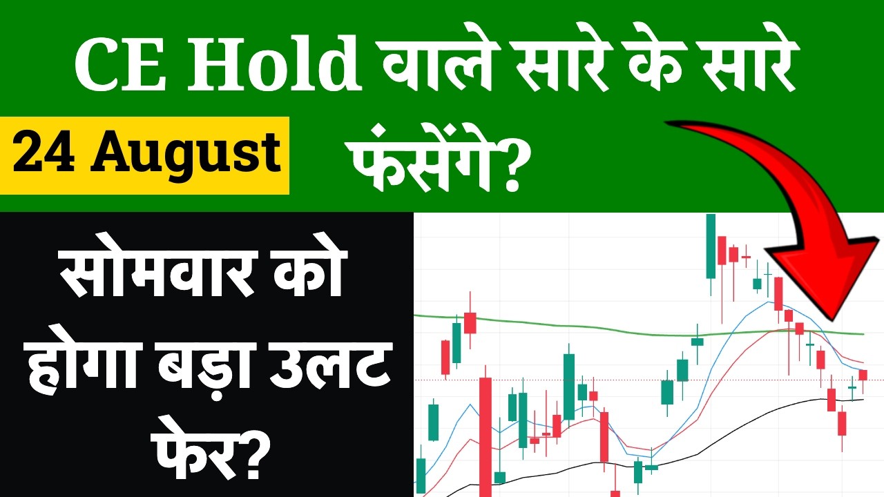 Monday Market Prediction | Tomorrow Market Analysis and Nifty Prediction 24 August 2026