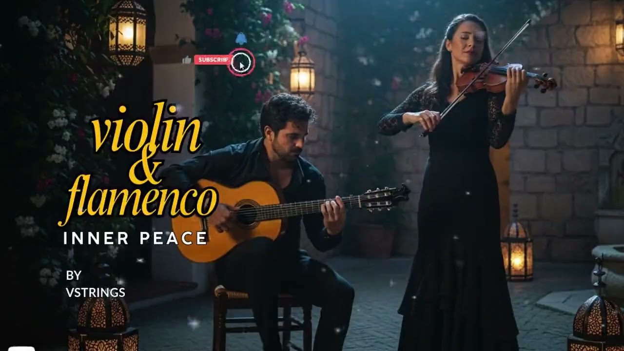 Flamenco Guitar & Violin for Inner Peace 🌙 Calm Andalusian Instrumental