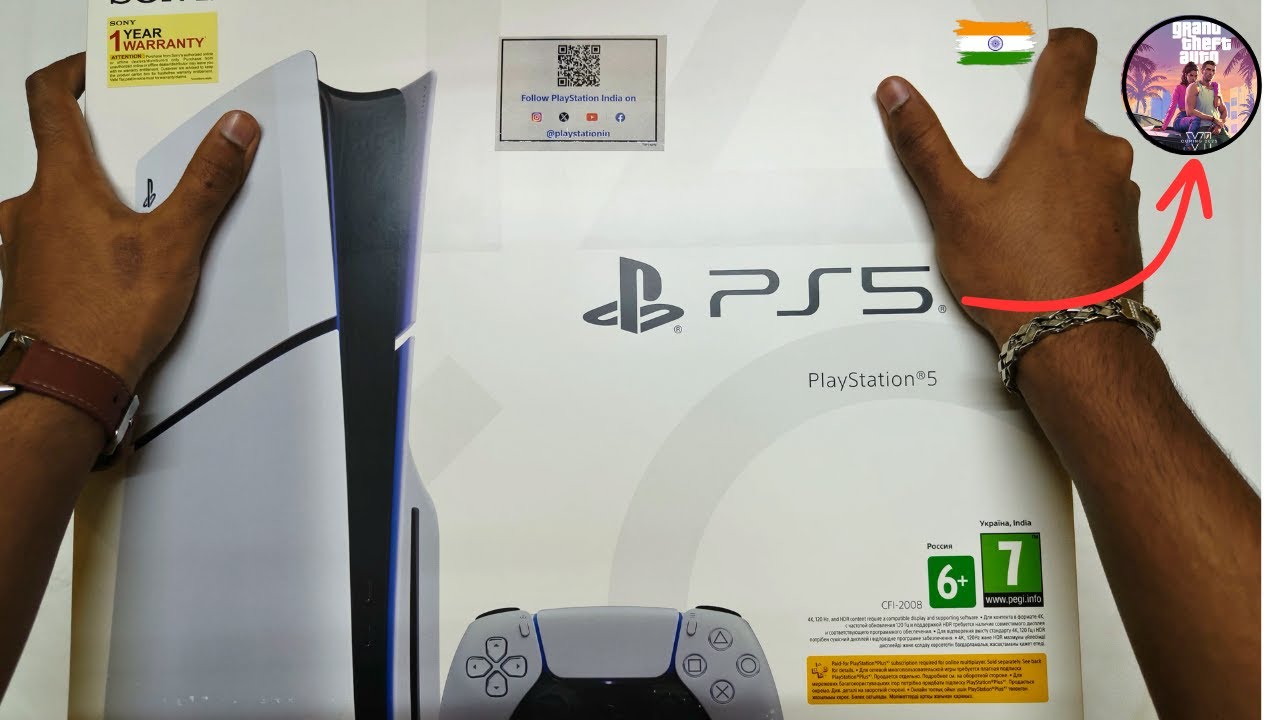 NEW PS5 Slim Unboxing And Gameplay In 2024