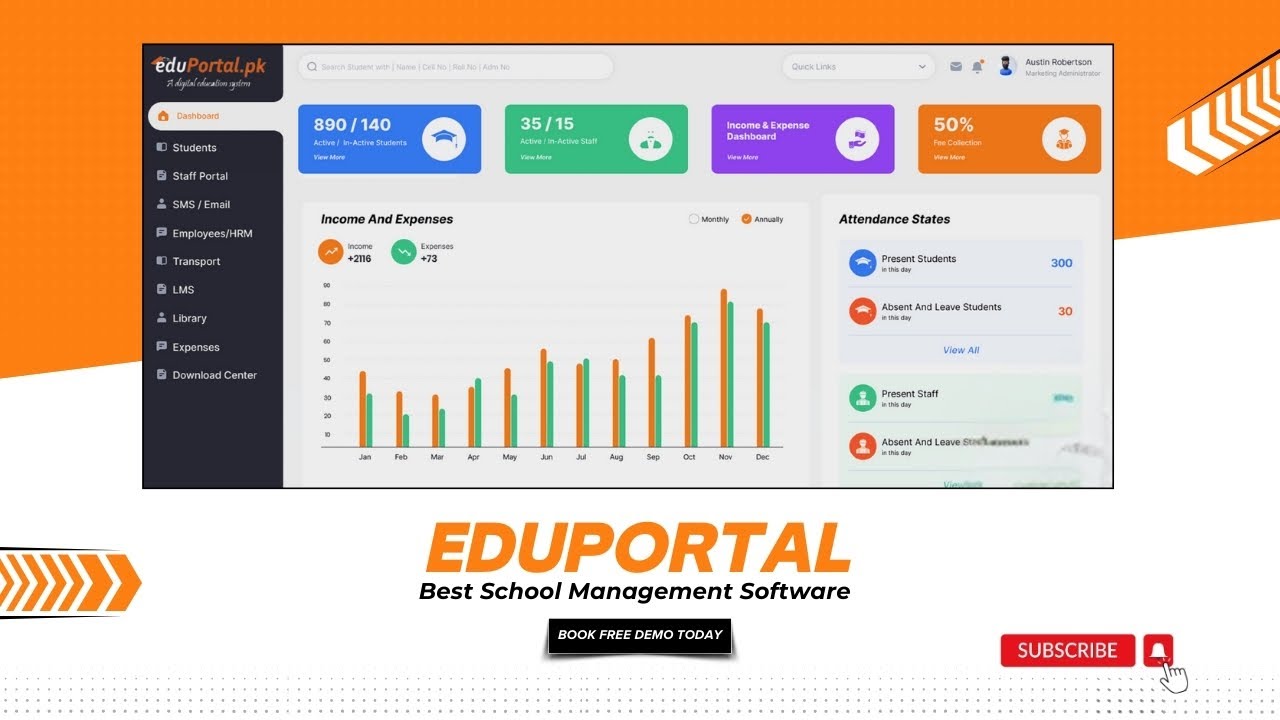 BEST ERP For Your School & College || Complete Demonstration