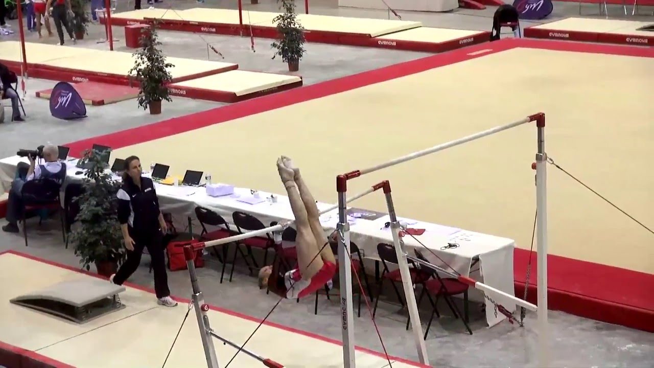 Anna GARDE Vice-Championne de France 2016 aux Barres