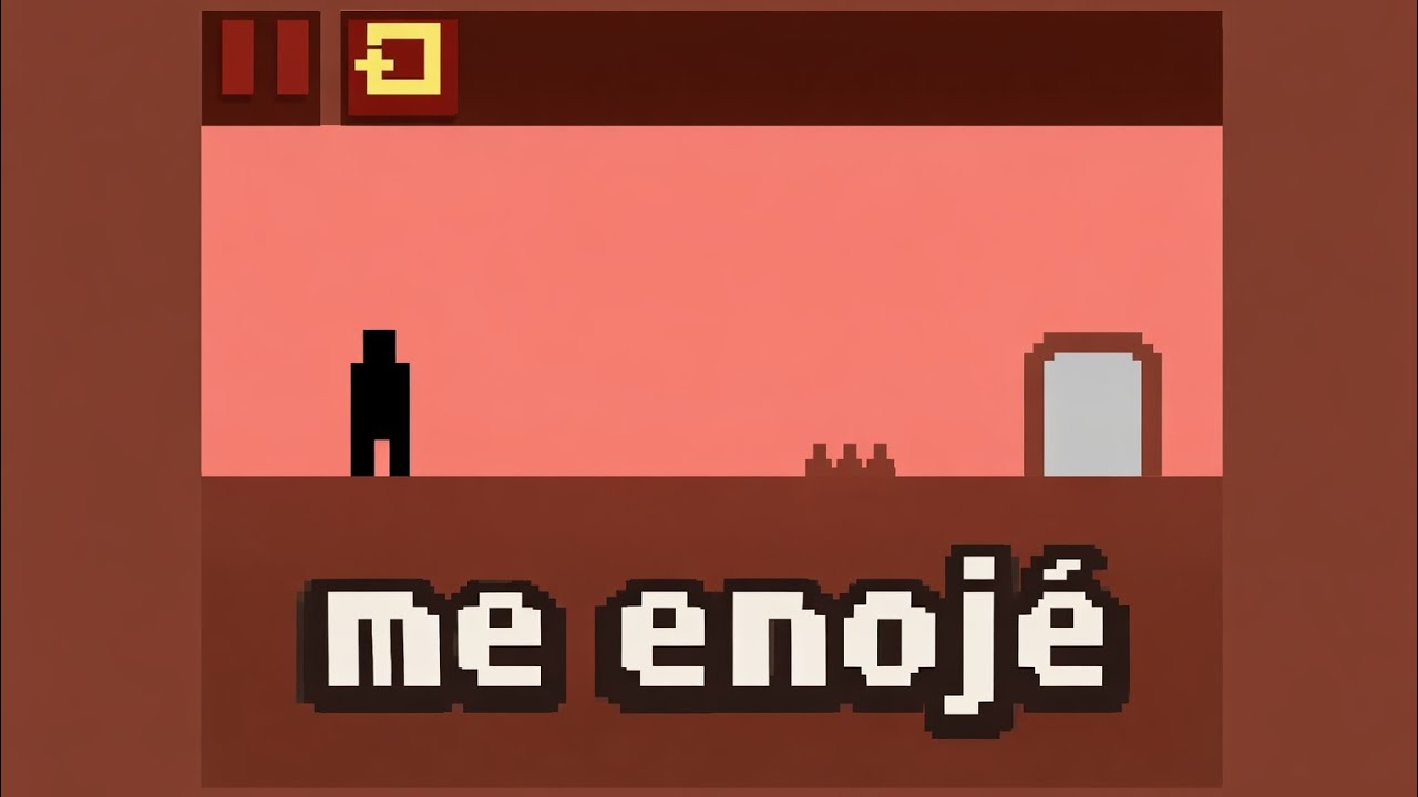 Jugando el juego que más me eh enojado 
