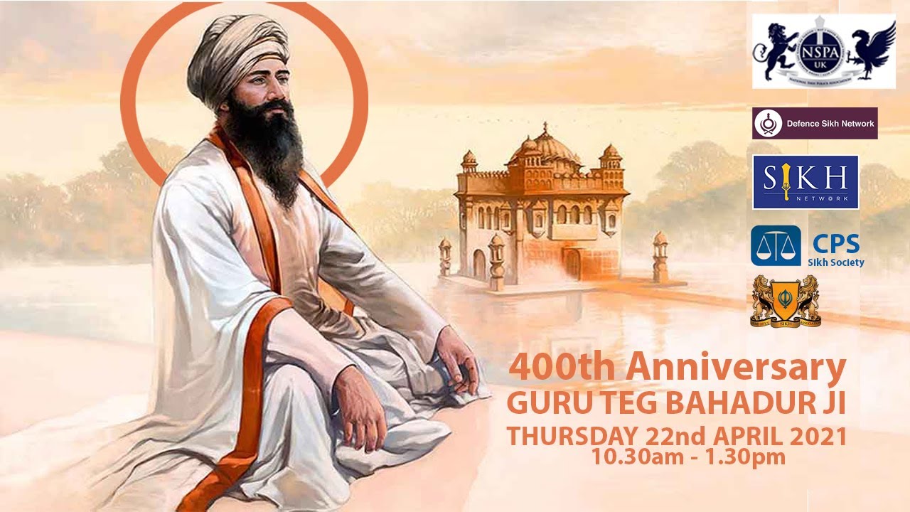 Commemoration of Guru Tegh Bahadur Ji's 400th Anniversary