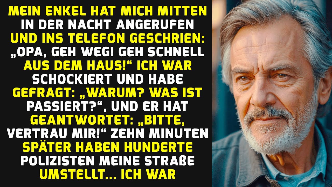 Mein Enkel Rief Mich Mitten In Der Nacht An Und Schrie: „Opa, Geh Weg! Geh Weg!“| Geschichten