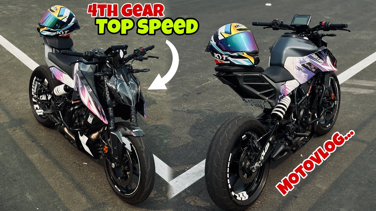Finally New Bridge Open | 250 Duke 4th Gear Top Speed Check | Track Day Soon |
