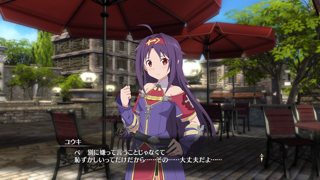 【SAOHR】ユウキがキリトを異性として意識してしまうイベント