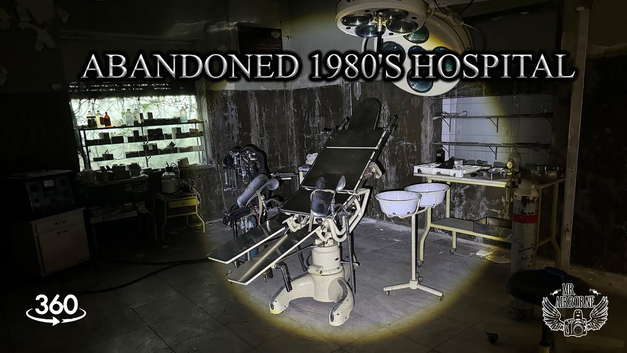 EXPLORING A ABANDONED 1980'S HOSPITAL IN PORTUGAL... (360/VR) #abandoned #urbex #360