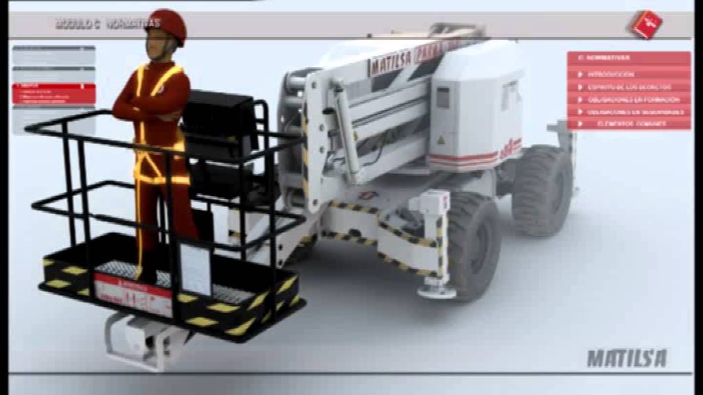 Curso  para operarios de plataformas elevadoras: uso del arnes de seguridad 2016