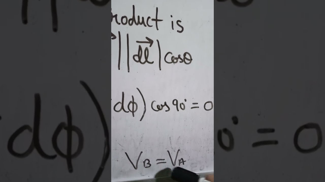 Calculation of potential difference between two points on a circle equidistant from from centre~☆