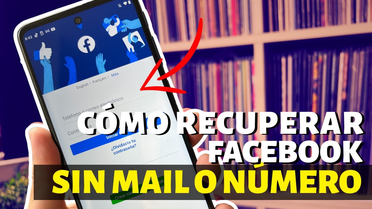 CÓMO RECUPERAR CUENTA de FACEBOOK sin correo, sin teléfono y sin contraseña (2022)