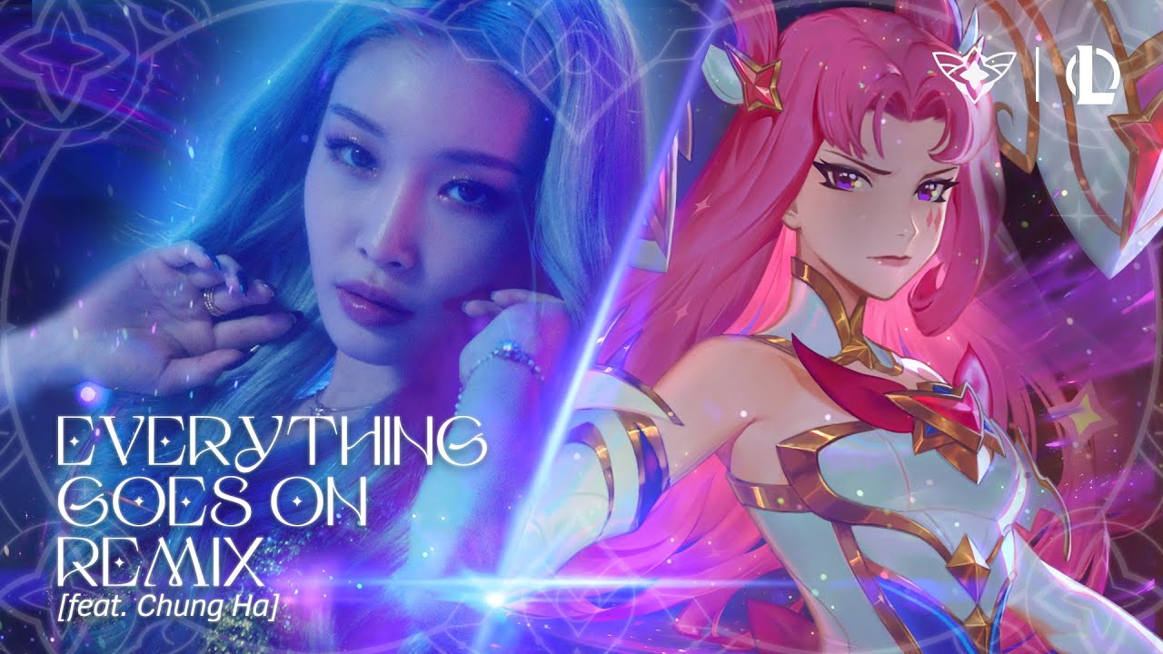 [가사] Everything Goes On (KR Remix feat. 청하(CHUNG HA)) | 2022 별 수호자 테마 - 리그 오브 레전드